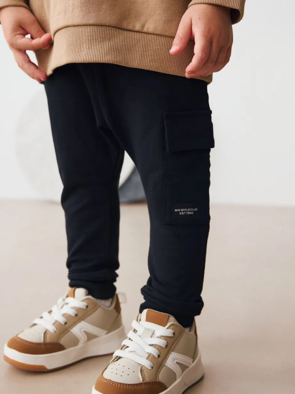 Joggingbroeken|Sweaters En Hoody´S|Next - Set van top met halve rits en joggingbroek (3mnd-7jr) Lichtbruin