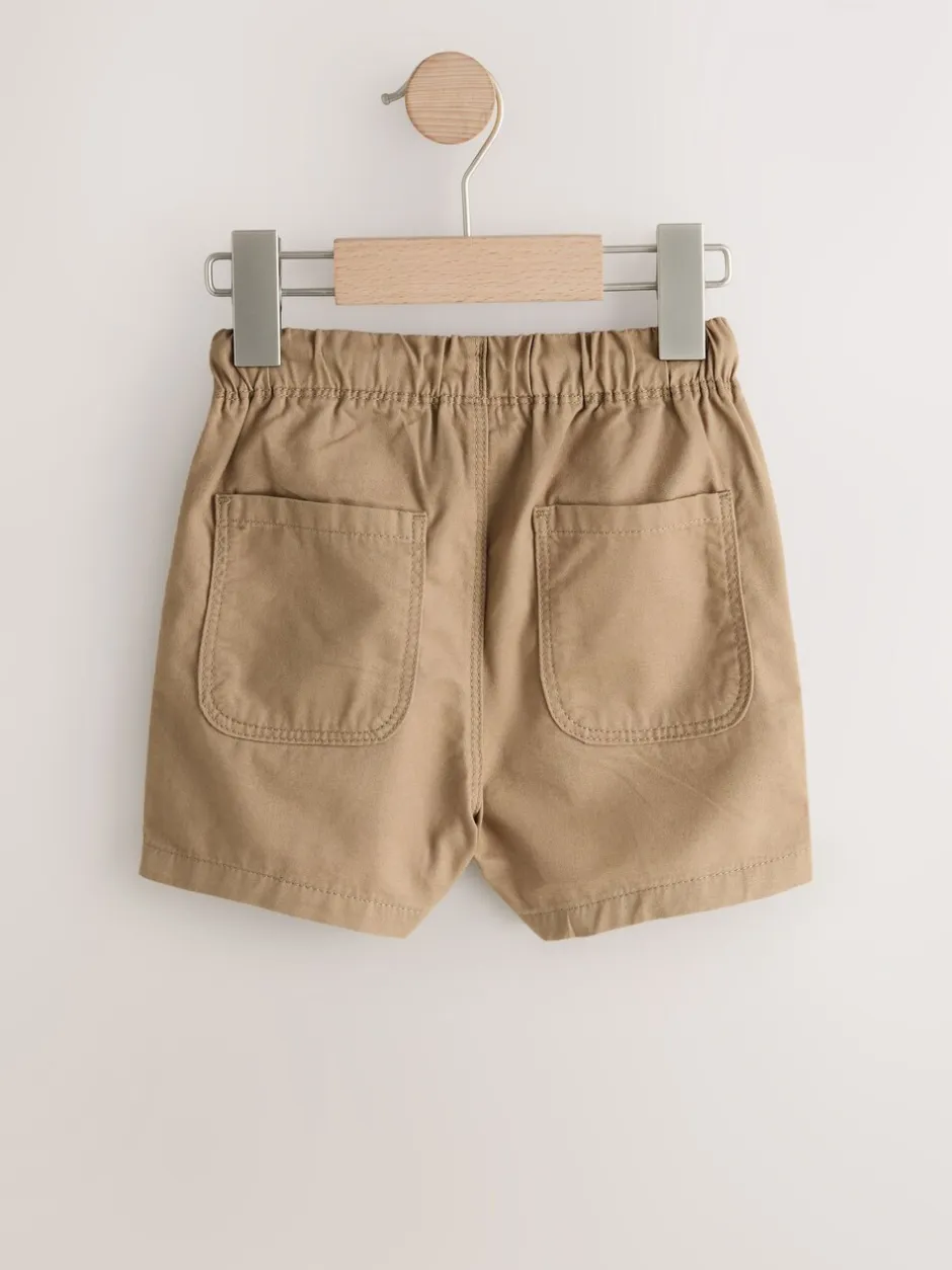 Shorts|Shorts*Next Lichtbruin - Shorts met trekkoord (3mnd-7jr)