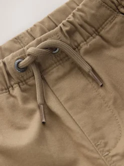 Shorts|Shorts*Next Lichtbruin - Shorts met trekkoord (3mnd-7jr)