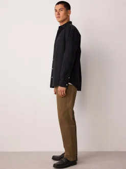 Broeken En Chino's*Next Lichtbruin - Slim Fit - Stretchy chino