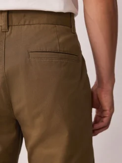 Broeken En Chino's*Next Lichtbruin - Slim Fit - Stretchy chino