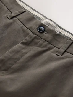 Broeken En Chino's|Next Lichtbruin - Slim Fit - Stretchy chino
