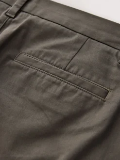 Broeken En Chino's|Next Lichtbruin - Slim Fit - Stretchy chino