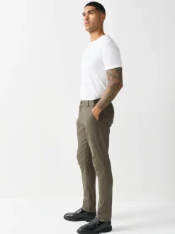 Broeken En Chino's*Next Lichtbruin - Strakke Pasvorm - Stretchy chino