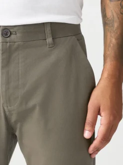 Broeken En Chino's*Next Lichtbruin - Strakke Pasvorm - Stretchy chino