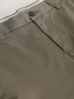 Broeken En Chino's*Next Lichtbruin - Strakke Pasvorm - Stretchy chino