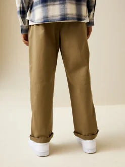 Broeken En Chino's*Next - Stretchy chino's (3-17jr) Lichtbruin
