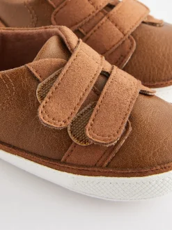 Babyschoenen|Sneakers*Next - Touch Fastening Baby Trainers (0-2mths) Lichtbruin