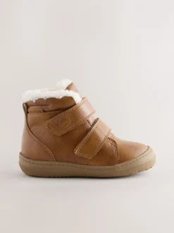 Boots*Next - Waterdichte Boots met klittenbandsluiting Lichtbruin