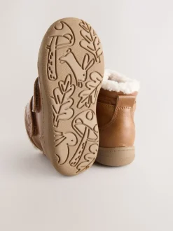 Boots*Next - Waterdichte Boots met klittenbandsluiting Lichtbruin