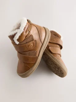Boots*Next - Waterdichte Boots met klittenbandsluiting Lichtbruin