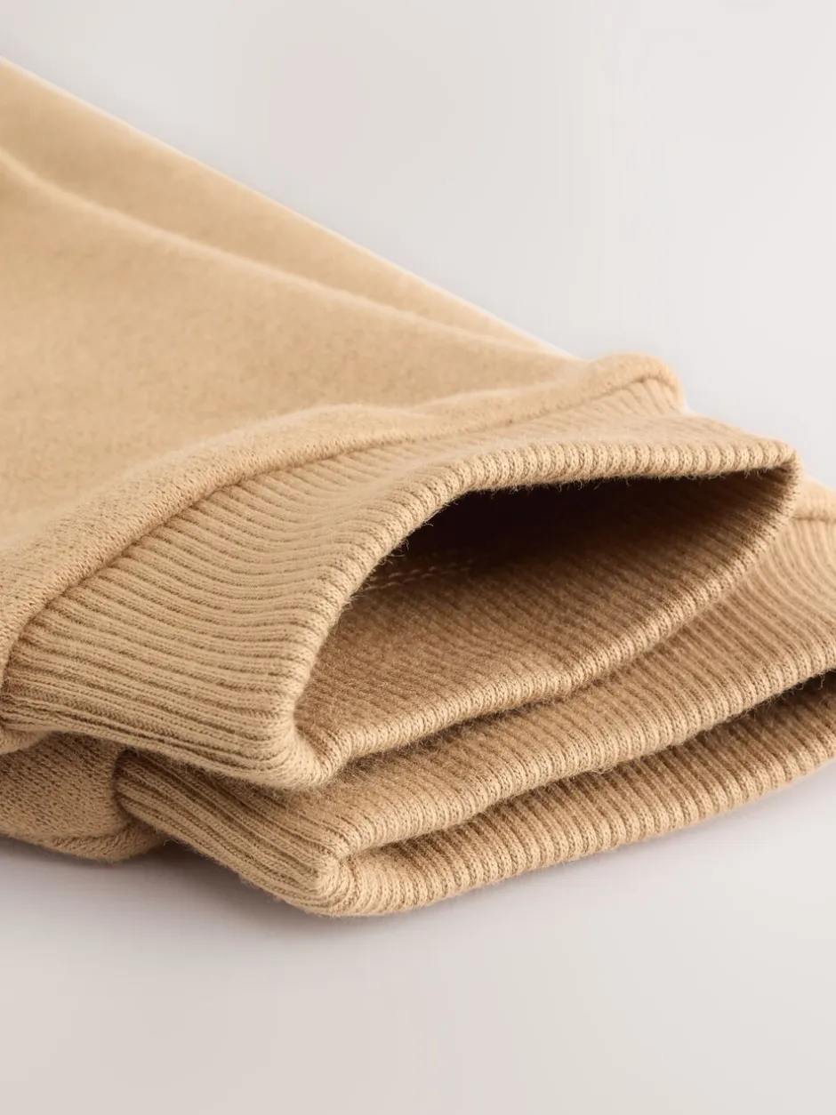 Joggingbroeken|Sweaters En Hoody´S*Next Lichtbruin/Ecru/Antracietgrijs - Set met sweatshirt en joggingbroek (3mnd -7jr)