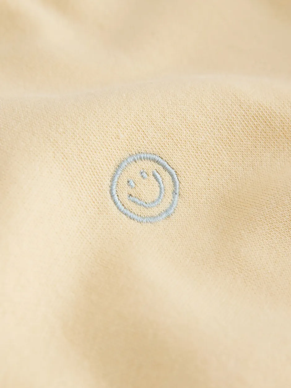 Shorts|Next - Plain Crew Neck Sweatshirt and Shorts Set (3mths-7yrs) Lichtgeel