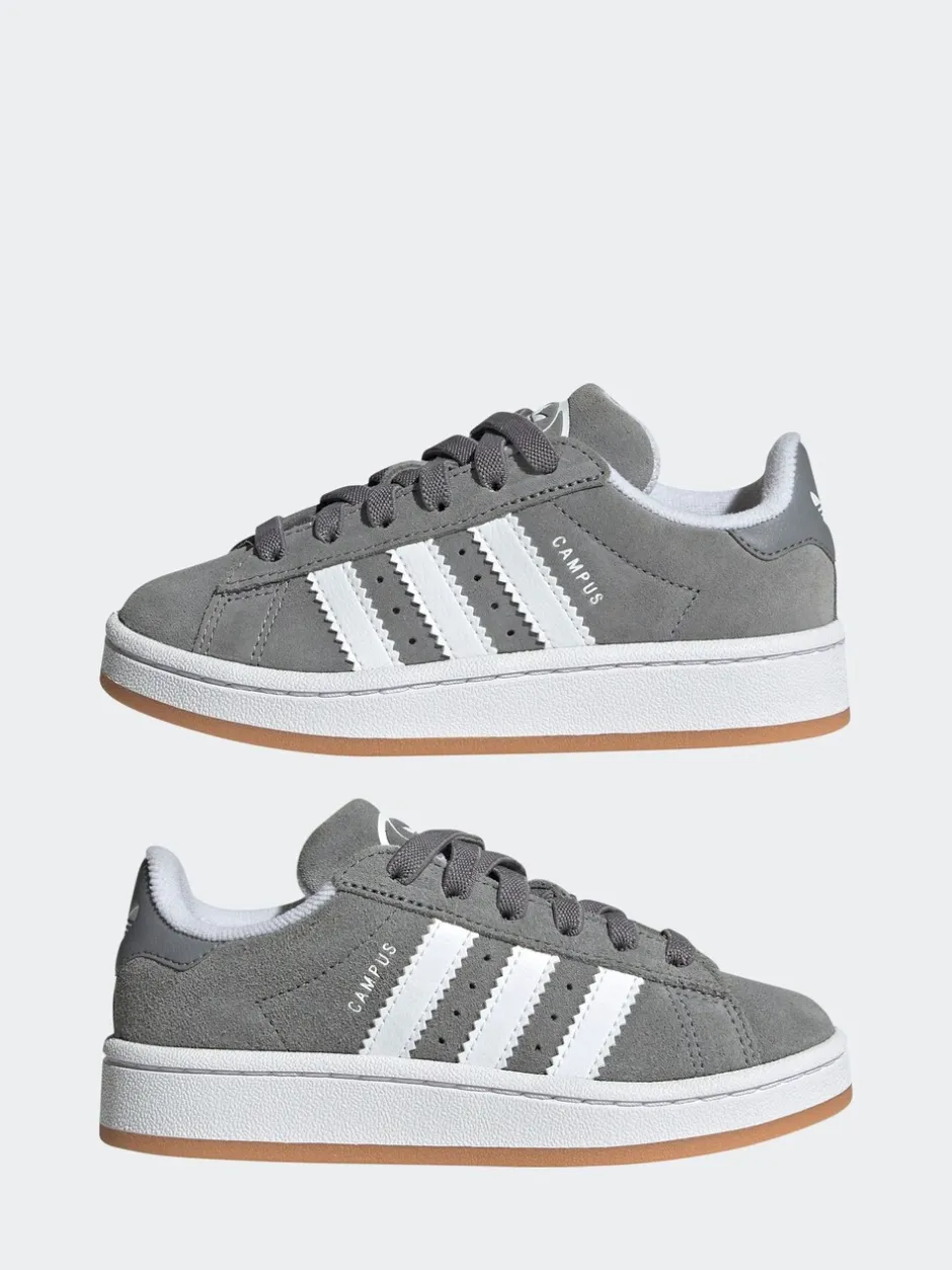 Sneakers|Sneakers*adidas originals Lichtgrijs - Campus 00kindersneakers met elastische veters