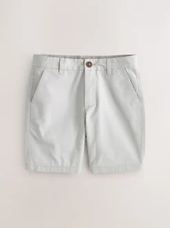 Shorts|Next Lichtgrijs - Chinoshort (3-16 jr)