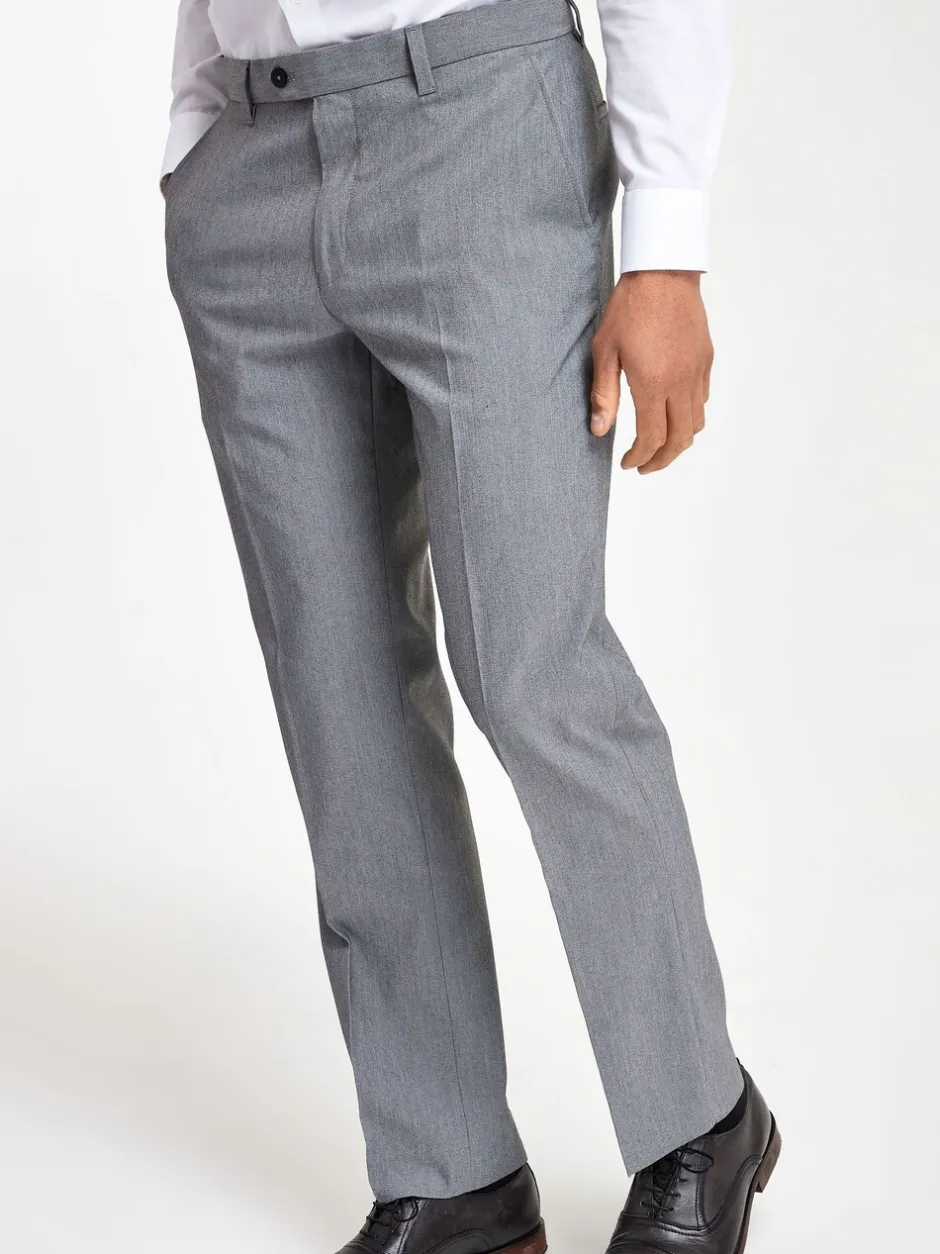 Formele Broek|Broeken En Chino's*Next Lichtgrijs - Normale Pasvorm - Chique stretchy broek