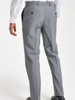Formele Broek|Broeken En Chino's*Next Lichtgrijs - Normale Pasvorm - Chique stretchy broek