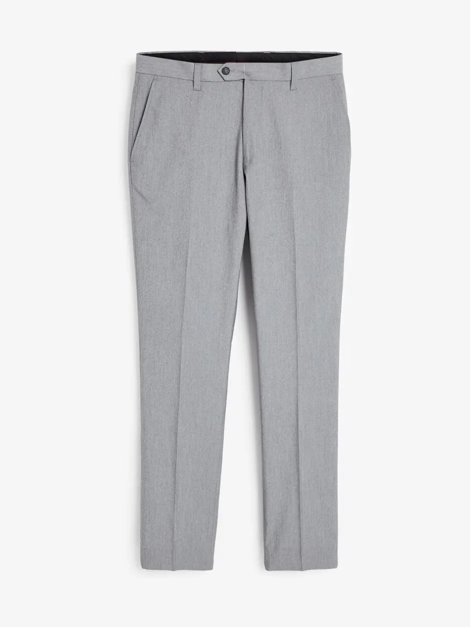 Formele Broek|Broeken En Chino's*Next Lichtgrijs - Normale Pasvorm - Chique stretchy broek