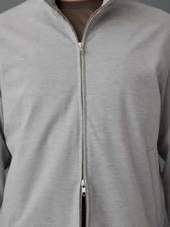 Blazers En Business-Jasjes*Next - Premium slimme opstaande kraag met rits en wol Lichtgrijs