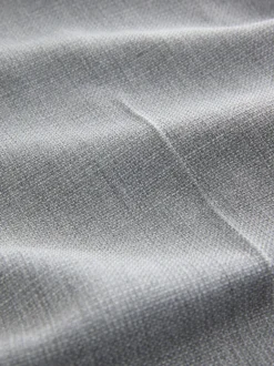 Formele Broek|Next - Slimme broek met elastische tailleband en normale pasvorm Lichtgrijs
