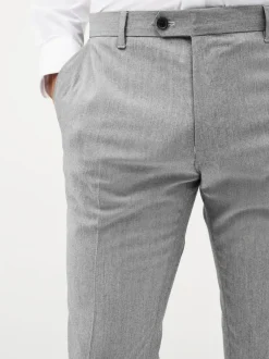 Formele Broek|Next - Strakke Pasvorm - Chique stretchy broek Lichtgrijs