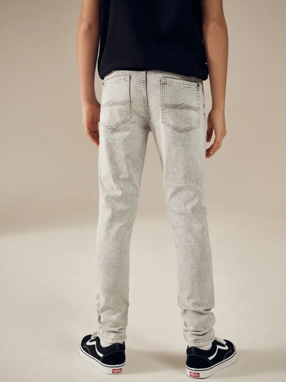 Jeans*Next Lichtgrijs - Stretchjeans (3-17jr)