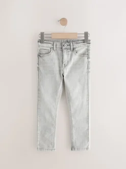 Jeans*Next Lichtgrijs - Stretchjeans (3-17jr)