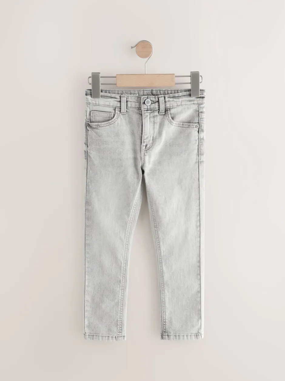 Jeans*Next Lichtgrijs - Stretchjeans (3-17jr)