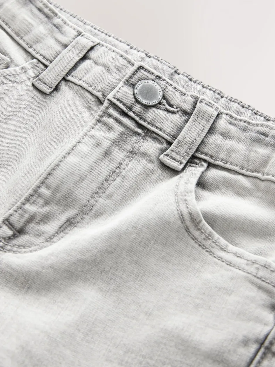 Jeans*Next Lichtgrijs - Stretchjeans (3-17jr)