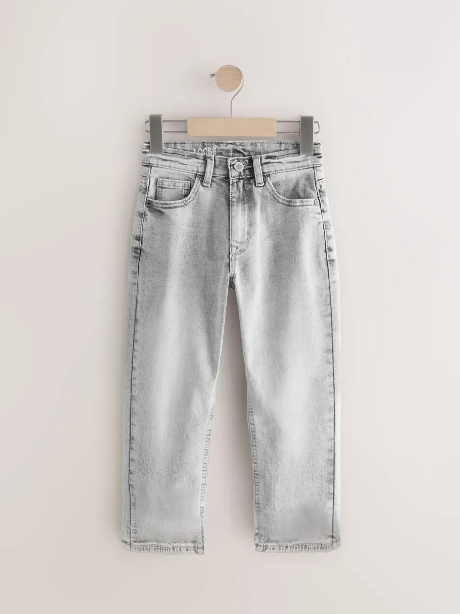 Jeans*Next Lichtgrijs - Stretchjeans (3-17jr)
