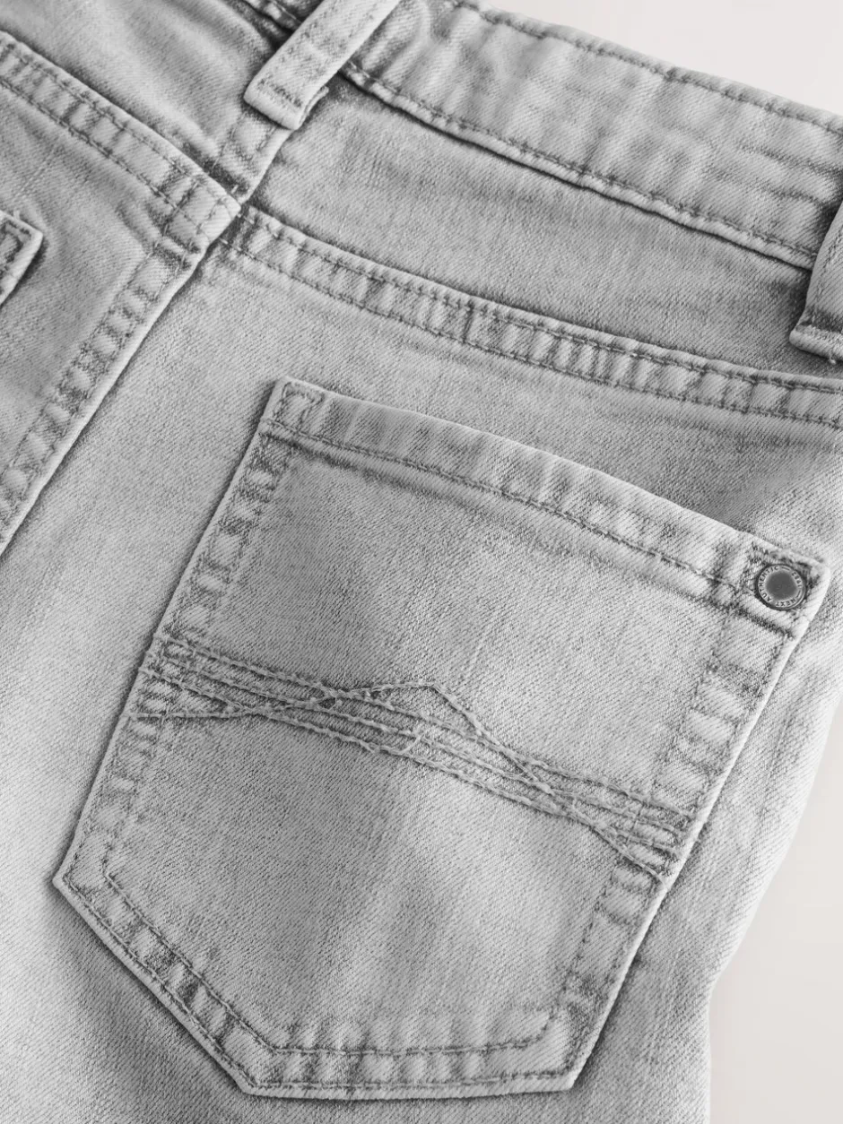 Jeans*Next Lichtgrijs - Stretchjeans (3-17jr)