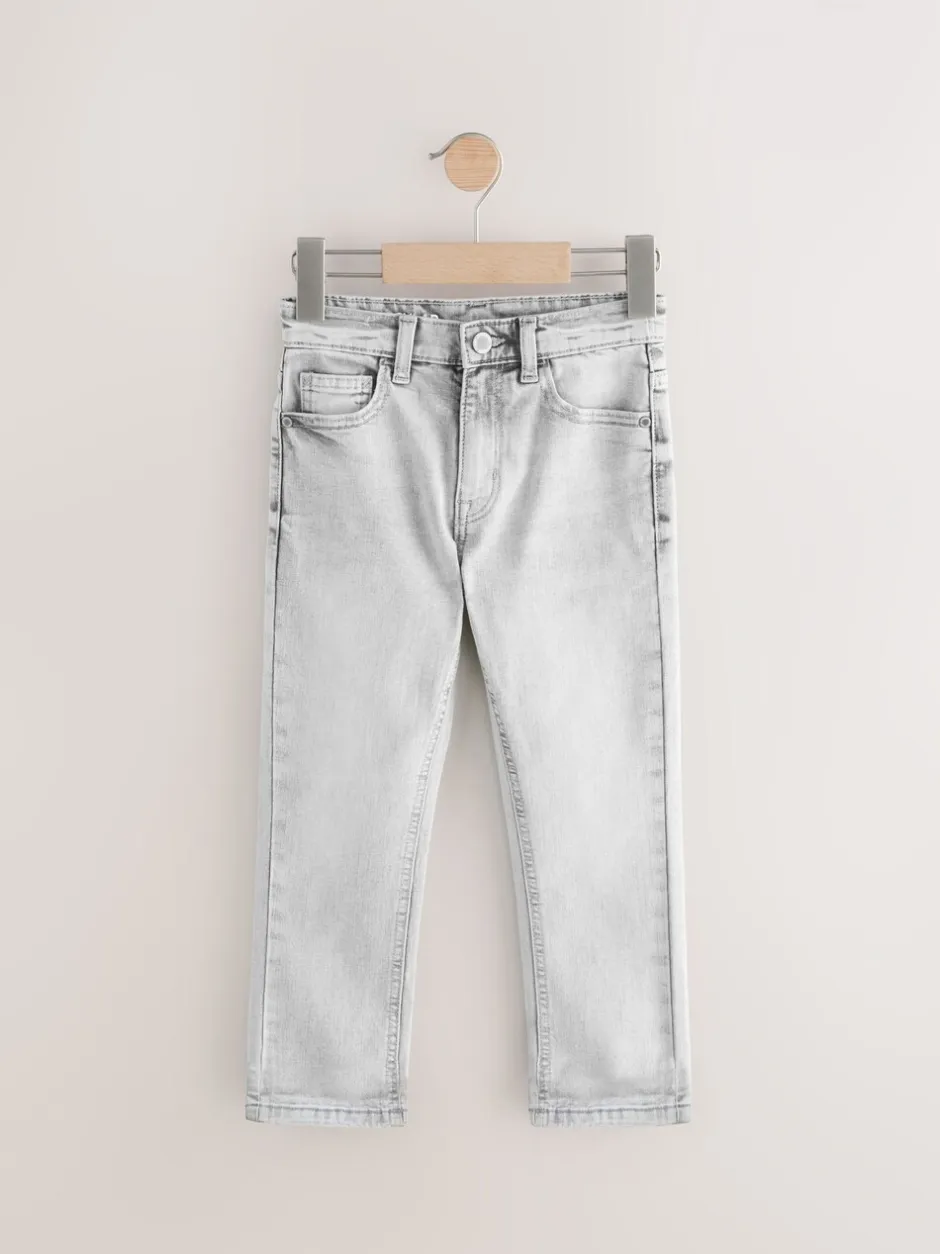 Jeans*Next Lichtgrijs - Stretchjeans (3-17jr)