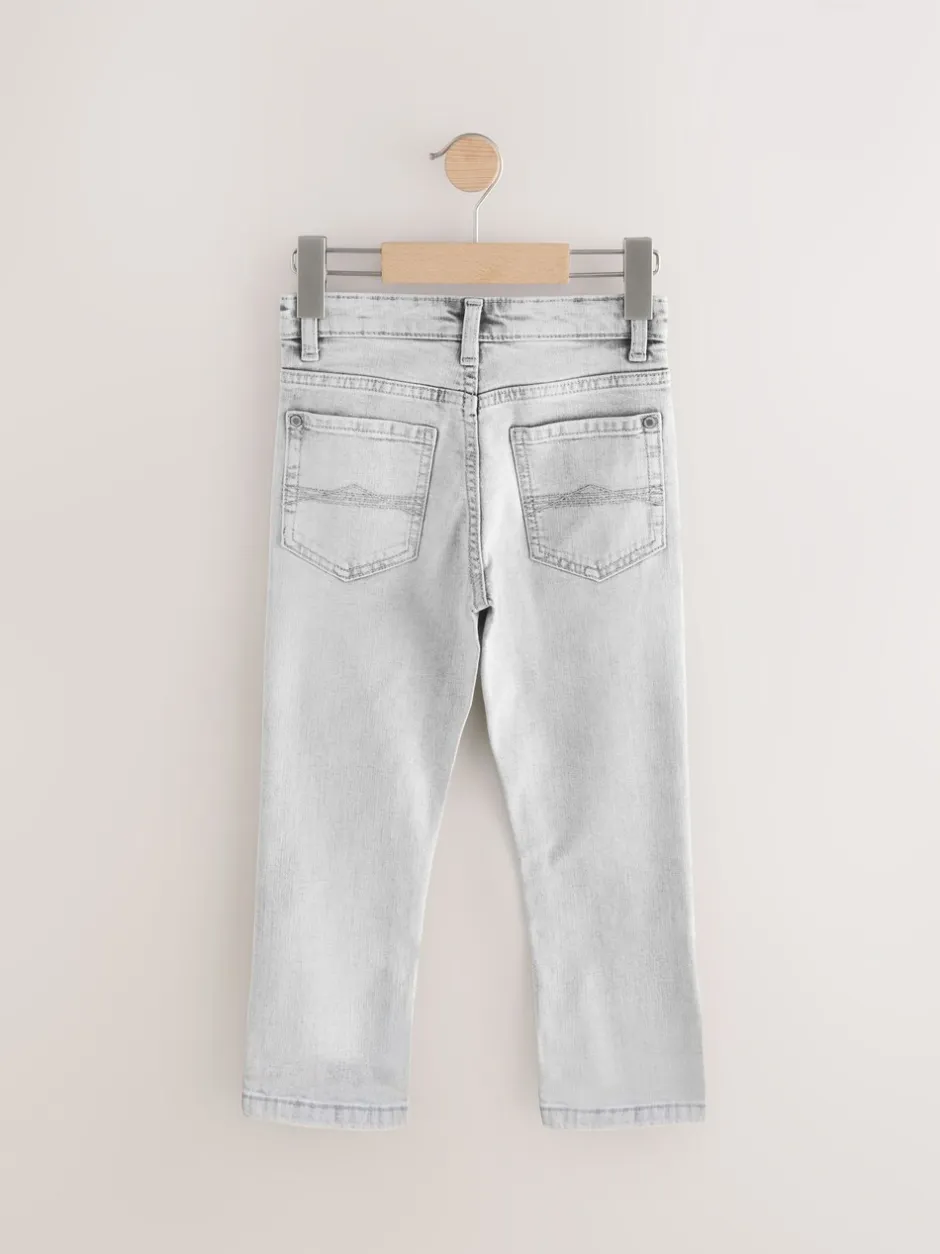 Jeans*Next Lichtgrijs - Stretchjeans (3-17jr)