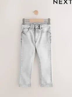 Jeans*Next Lichtgrijs - Stretchjeans (3-17jr)