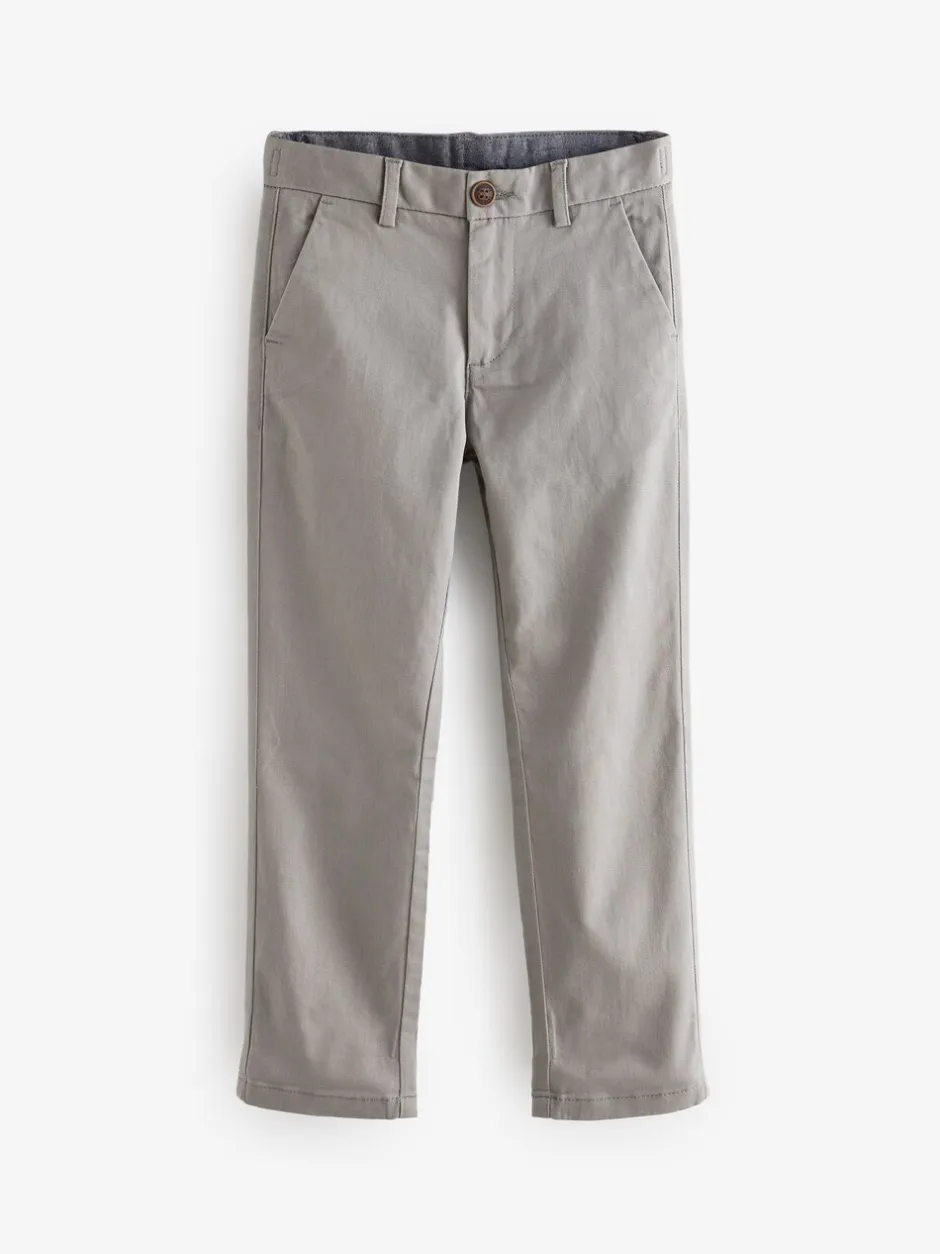 Broeken En Chino's*Next Lichtgrijs - Stretchy chino's (3-17jr)