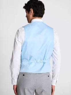 Vesten*MOSS - Tailored - Stretch Suit Waistcoat Lichtgrijs