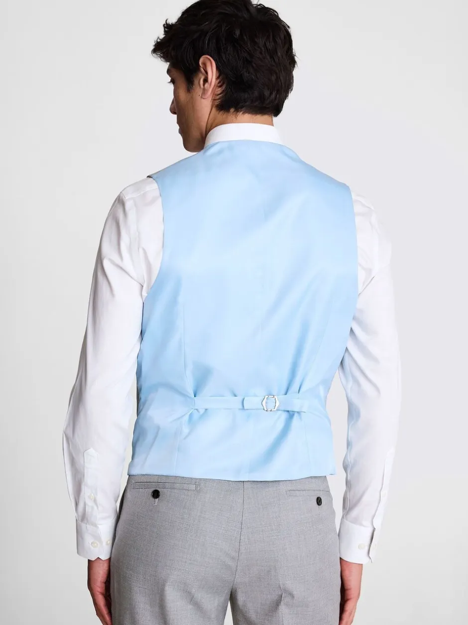 Vesten*MOSS - Tailored - Stretch Suit Waistcoat Lichtgrijs