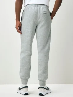 Joggingbroeken|Nike Lichtgrijs gemêleerd - Club fleece joggingbroek