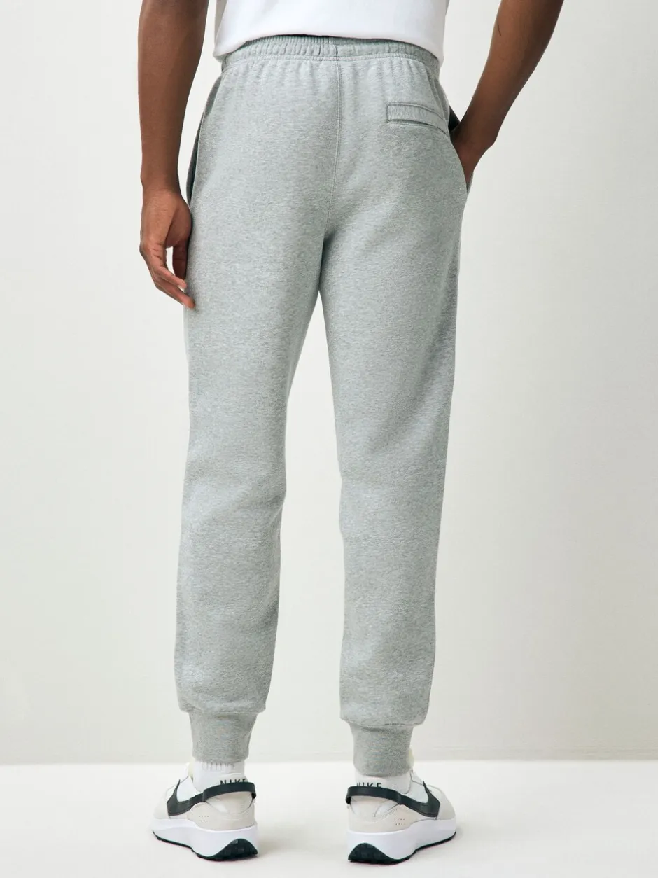 Joggingbroeken|Nike Lichtgrijs gemêleerd - Club fleece joggingbroek