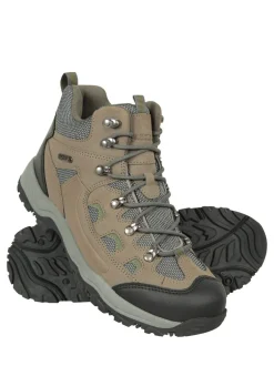 Boots|Mountain Warehouse Lichtgroen - - Adventurer - Waterdichte wandelschoenen voor heren