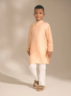 Kurtas|Next Lichtoranje EMB - Kurta (3mnd -16jr)