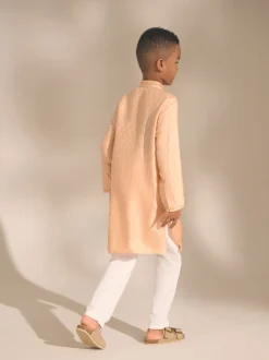 Kurtas|Next Lichtoranje EMB - Kurta (3mnd -16jr)