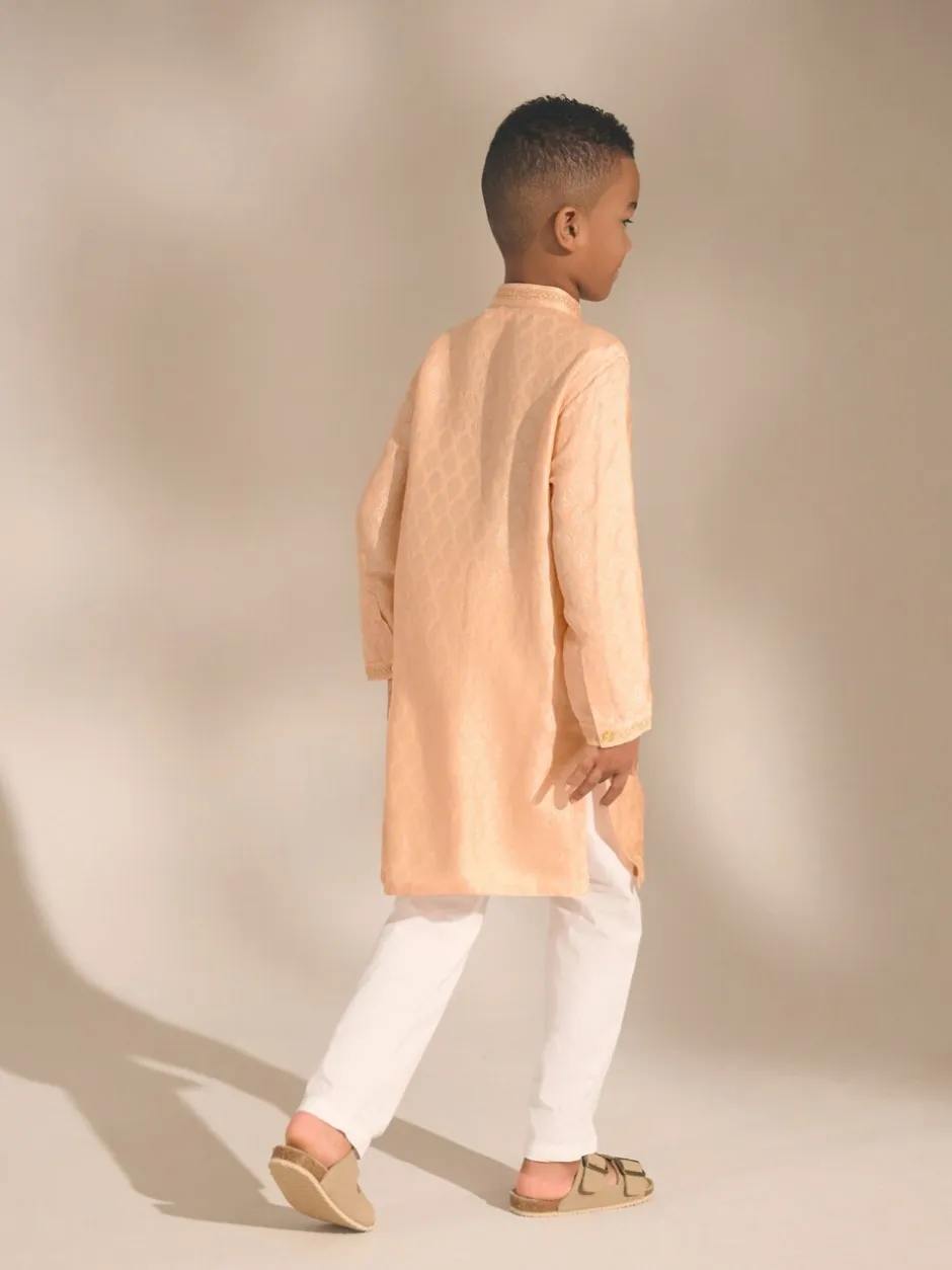 Kurtas|Next Lichtoranje EMB - Kurta (3mnd -16jr)