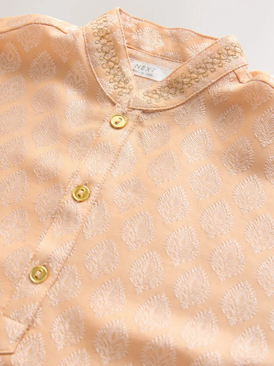 Kurtas|Next Lichtoranje EMB - Kurta (3mnd -16jr)