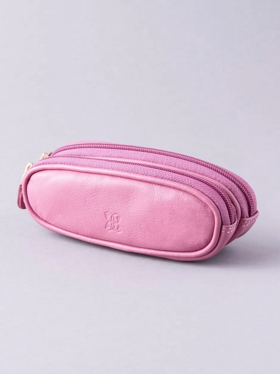 Zonnebril*Lakeland Leather Lichtpaars - dubbele brillenkoker