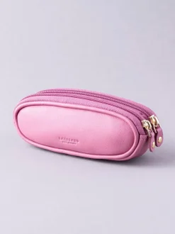 Zonnebril*Lakeland Leather Lichtpaars - dubbele brillenkoker
