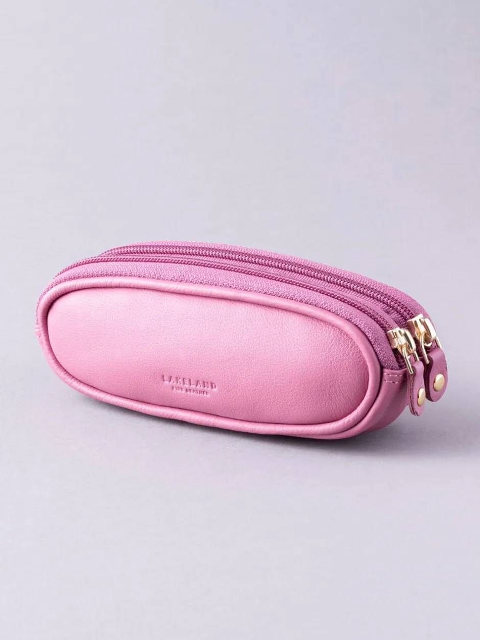 Zonnebril*Lakeland Leather Lichtpaars - dubbele brillenkoker