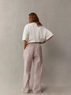 Pyjama's|Loungewear|self. - Pyjama met korte mouwen Lichtpaars