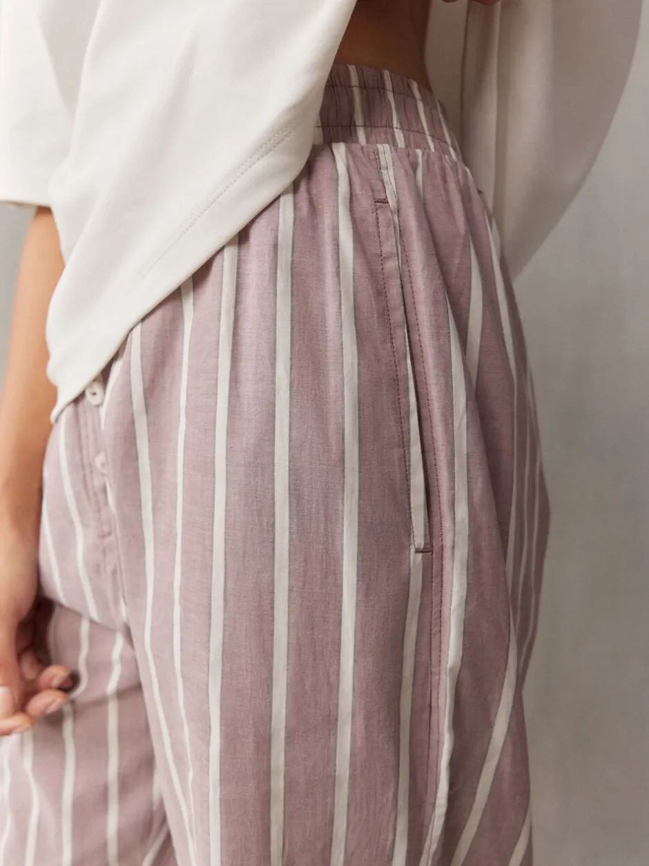 Pyjama's|Loungewear|self. - Pyjama met korte mouwen Lichtpaars
