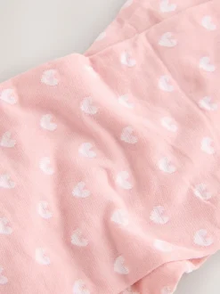 Sokken En Panty's*Next Lichtroze - 40 Denier Heart Tights